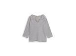 TOM TAILOR Damen Langarmshirt mit Streifenmuster, blau, Gestreift, Gr. M