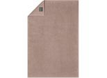 Badematte EGERIA "Boston", grau (taupe), H:1mm, Baumwolle, Badematten, Badematte, Badvorleger Uni Farben, waschbar