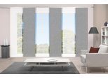 Schiebegardine VISION S "PIVE 6er SET" Gr. 1, grau, B:60cm H:260cm, Polyester, Gardinen, Schiebegardine, Schiebevorhang Digidruck 6er Set PIVE