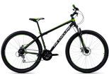 Mountainbike KS CYCLING "Xceed" Gr. 42, schwarz (schwarz, schwarz), Fahrräder, Herren, 42cm, 29 Zoll (73,66cm), Mountainbike, für Herren, Kettenschaltung