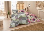 Bettwäsche PRIMERA "Feinbiber-Bettwäsche", grün, B/L: 155cm x 220cm, 1 Stk., 1 Stk., Flanell, B/L: 80cm x 80cm, 1 Stk., Flanell, Obermaterial: 100% Baumwolle, Bettwäsche, Bettwäsche, samtweich und natürlich aus reiner Baumwolle