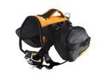 Kurgo Baxter Hunderucksack schwarz/ orange M