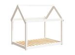 VidaXL Hundebett XXL (111x80x100) aus Kiefernholz weiß
