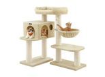 FEANDREA Kratzbaum 112cm beige beige
