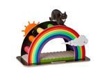 Canadian Cat Company Design-Kratzmöbel Rainbow bunt
