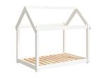 VidaXL Hundebett XL (101x70x90 cm) aus Kiefernholz weiß