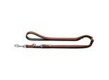 Hunter Verstellbare Führleine Canadian Up cognac 1,5 cm