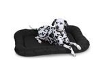 Knuffelwuff Wasserfestes In und Outdoor Hundebett Lucky aus Nylongewebe schwarz XXL