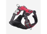 Red Dingo Geschirr Gepolstert XL rot