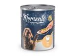 MOMENTS Nassfutter Hund, Adult, Huhn 24x220 g