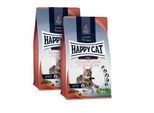 HAPPY CAT Culinary Trockenfutter Katze Adult, Atlantik-Lachs 2x10 kg