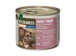 REAL NATURE WILDERNESS Nassfutter Katze, Adult Great Plains Huhn und Kaninchen 24x200 g