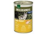 REAL NATURE WILDERNESS Nassfutter Hund, Adult, Pure Turkey 12x400 g