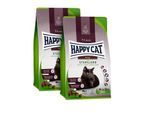 HAPPY CAT Sterilised Trockenfutter Katze Adult, Weide-Lamm 2x10 kg