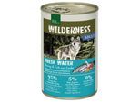 REAL NATURE WILDERNESS Nassfutter Hund, Adult, Fresh Water, Hering, Lachs und Ente 24x400 g