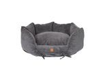 PET & Co. Pet & Co Hundebett Ronny Cord Luxus grau/ grau L