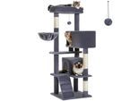 Pawz Road Katzenbaum mit 2 Condo dunkelgrau