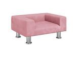 VidaXL Hundebett rosa 50 cm, 26,5 cm, 50 cm