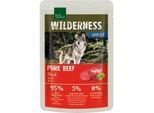 REAL NATURE WILDERNESS Nassfutter Hund, Adult, Pure Beef, Rind 48x100 g