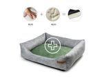Rexproduct Otto Orthopädisches Hundebett Grau S-XL grün M