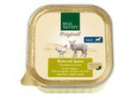REAL NATURE Nassfutter Hund, Adult, Lamm und Putenleber 68x100 g