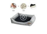 Rexproduct Otto Orthopädisches Hundebett Grau S-XL schwarz XL