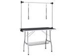 VidaXL Verstellbarer Hundepflegetisch 110 x 60 x 76 cm (L x B x H)