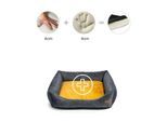 Rexproduct Otto Orthopädisches Hundebett Graphit S-XL gelb L