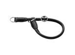 Hunter Dressurhalsung Round & Soft Canadian Up schwarz 60 cm
