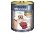PREMIERE Meati Sensitive Nassfutter Hund, Adult, Pferd und Kartoffel 12x800 g