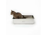 LucyBalu STEELOO Katzentoilette silber