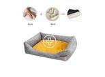 Rexproduct Otto Orthopädisches Hundebett Grau S-XL gelb M