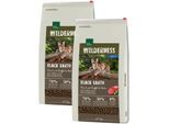 REAL NATURE WILDERNESS Trockenfutter Katze, Adult, Black Earth, Rind, Büffel & Huhn 2x7 kg