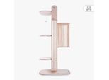 PetRhein Kratzbaum 170 cm Groß – Katzenbaum | Mehrstöckig mit 5 Plattformen, Katzenhöhle & Hängematte – Stabiler Kletterturm mit Sisal-Kratzsäulen für Mehrkatzen-Haushalte