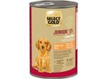 SELECT GOLD Nassfutter Hund Sensitive Junior Huhn und Reis 12x400 g