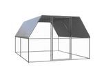 VidaXL Outdoor Hühnerkäfig / Hühnerstall mit Komplettüberdachung 3 m, 4 m, 2 m