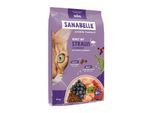 Sanabelle Trockenfutter Katze, Adult, mit Strauß 2x8 kg