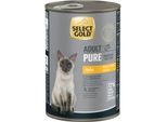 SELECT GOLD Pure Adult Paté Huhn 24x400 g
