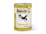 Sanoro Pures Muskelfleisch vom Lamm und Schaf 12x400g