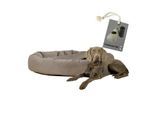 Rohrschneider ® Hundekissen inkl. Gratis-Beigabe, Kuschelhöhle "Denver" taupe L