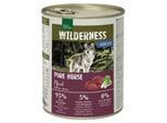 REAL NATURE WILDERNESS Nassfutter Hund, Adult, Pure Horse, Pferd 12x800 g