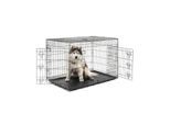 Lionto Hundetransportkäfig Tiertransportbox Hundebox Größe (S) 45x31x36 cm XXXL