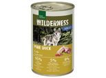 REAL NATURE WILDERNESS Nassfutter Hund, Adult, Pure Duck, Ente 24x400 g