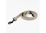 THE DOG IDEA Umhängeleine aus Biothane Taupe M
