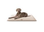 Knuffelwuff kuschelige Hundematte Calliope aus Teddy Material beige XXL