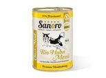 Sanoro Menü Classic vom Bio-Huhn mit 55 % Fleischanteil - 12x400g
