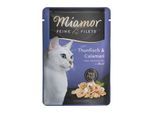 Miamor Feine Filets in Jelly Thunfisch und Calamari 48x100 g
