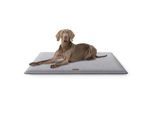 Knuffelwuff kuschelige Hundematte Calliope aus Teddy Material grau XL