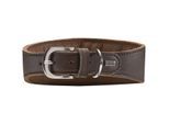 Hunter Windhundhalsband Super Soft dunkelbraun 42 cm