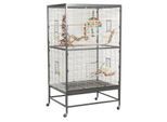 Montana Cages Voliere Casa 90 hellgrau/ dunkelgrau